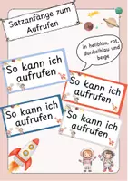 Vorschau - Arbeitsblätter - Materialpaket Klassenzimmergestaltung - Deckblatt