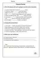 Vorschau - Arbeitsblätter - Learning English Grammar Exercises - Deckblatt