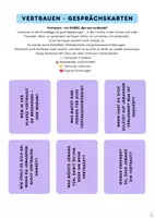 Vorschau - Interaktives Material - Gesprächskarten - Vertrauen aufbauen und Klassengemeinschaft stärken - Seite 2