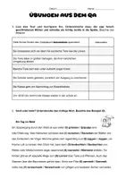 Vorschau - Arbeitsblätter - DaZ: Übungen für den QA - Deckblatt