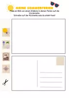 Vorschau - Arbeitsblätter - Meine Sommerferien - Seite 2