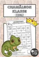 Vorschau - Arbeitsblätter - Chamäleonklasse - Lesebingo - Deckblatt
