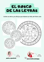 Vista previa - Hojas de trabajo - EL ROSCO DE LAS LETRAS_Conciencia fonológica - Portada