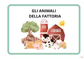anteprima - Giochi - Animali Fattoria - Pagina di copertina