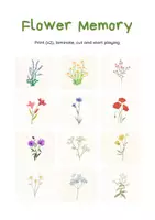 anteprima - Giochi - Flowers game - Pagina di copertina