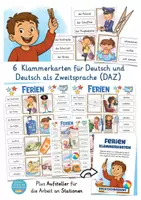Aperçu - Apprentissages en autonomie - Klammerkarten Bundle Deutsch / Allemand - Page 2