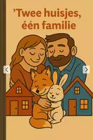 Voorbeeld - Twee huisjes, één familie - Voorblad