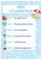 Vorschau - Stundenentwürfe - Materialpaket Tourismus in Europa - Seite 1