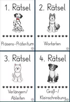 Vorschau - Arbeitsblätter - Escape Game Fit für Klasse 4 Deutsch Hundeklasse - Seite 1