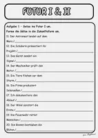 Vorschau - Arbeitsblätter - Futur I & II verständlich erklärt – Übungen Klasse 4 - Seite 3