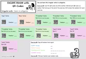 Vorschau - Spiele - Escape Room: Irregular Verbs - Seite 1