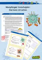 Vorschau - Stationenlernen - Mompitziges Vorschuljahr: Das kann ich schon! - Deckblatt