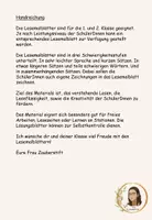 Vorschau - Arbeitsblätter - Lesemalblätter - Sommer - Klasse 1-2 - Seite 1