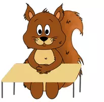 Vorschau - selbst erstellte Cliparts/Grafiken - Eichhörnchen Clipart Erweiterungsset 1 - Seite 1