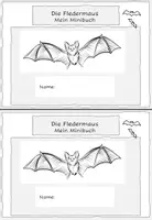 Vorschau - Stundenentwürfe - Die Fledermaus: Minibuch (Lesen, Schreiben, Übungen & Rätsel zum selbstständigen Arbeiten) - Seite 1