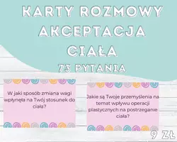 zapowiedź - Karty rozmowy o akceptacji ciała - obwoluta