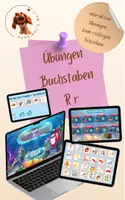 Vorschau - Arbeitsblätter - Buchstabe R - interaktive Genially-Übungen zum Lesen und Schreiben - Deckblatt