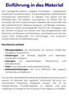 Vorschau - Unterrichtsreihen - Algebraische Ausdrücke verstehen – Direkt einsetzbares Unterrichtsmaterial SEK I Mathe - Seite 1