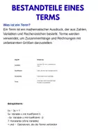 Vorschau - Unterrichtsreihen - Algebraische Ausdrücke verstehen – Direkt einsetzbares Unterrichtsmaterial SEK I Mathe - Seite 2