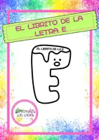 Vista previa - Hojas de trabajo - EL LIBRITO DE LA LETRA E - Portada