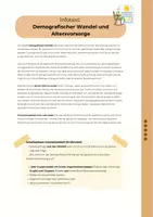 Vorschau - Arbeitsblätter - Demografischer Wandel und seine Folgen für Rentensysteme - Seite 1