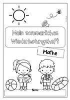 Vorschau - Arbeitsblätter - Wiederholungsheft Mathe Klasse 4 (Sommer) - Seite 1