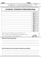 Vorschau - Arbeitsblätter - Wiederholungsheft Mathe Klasse 4 (Sommer) - Seite 3
