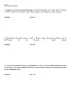 Vorschau - Arbeitsblätter - Arbeitsblatt: Stoffmengenkonzentration (bearbeitbar) - Seite 2