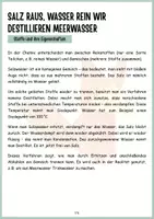 Vorschau - Arbeitsblätter - Experiment Trennverfahren Destillation von Meerwasser - Seite 1