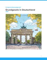 Vorschau - Unterrichtsreihen - Unterrichtsmaterial: Das Grundgesetz in Deutschland – Entstehung, Inhalte & Bedeutung (SEK I, Klasse 5 bis 9) - Deckblatt