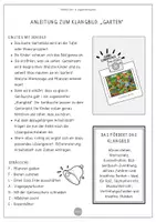 Vorschau - Stundenentwürfe - Klangbild Gartenarbeit - Geräusche hören, erkennen & zuordnen | Musik | Fertige Musikstunde | DaZ Unterricht | Sachunterricht Im Garten - Gartenarbeit - Frühling - Sommer | Fertige Vertretungsstunde | Kreative Stunden - Seite 1