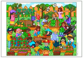 Vorschau - Stundenentwürfe - Klangbild Gartenarbeit - Geräusche hören, erkennen & zuordnen | Musik | Fertige Musikstunde | DaZ Unterricht | Sachunterricht Im Garten - Gartenarbeit - Frühling - Sommer | Fertige Vertretungsstunde | Kreative Stunden - Seite 3