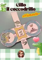 anteprima - Esercizi - Gillo il Coccodrillo_STRUMENTO da costruire - Pagina di copertina
