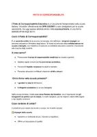 anteprima - Testo - PATTO DI CORRESPONSABILITA - Pagina di copertina