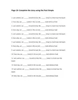 Vorschau - Arbeitsblätter - Understanding Past Simple for Beginners - Deckblatt