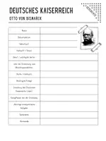 Vorschau - Arbeitsblätter - Otto von Bismarck – Der Eiserne Kanzler - Seite 1