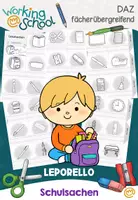 Vorschau - Arbeitsblätter - Schule | Schulsachen - Deckblatt