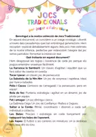 Vista previa - Juegos / Gamificación - Joc tradicionals per jugar a l'aire lliure (1) - página 1