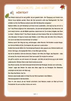 Vorschau - Stundenentwürfe - Deutsch Hörverstehen Herbst (Klasse 4-6) - Seite 3