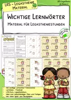 Vorschau - Spiele - Popcorn-Wörter – LRS-Spiel zur Festigung der wichtigsten Lernwörter - Deckblatt