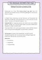 Vorschau - Arbeitsblätter - Mother's Day Mystery - The missing Mother's Day cake - Seite 1
