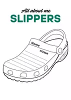 anteprima - Altro tipo di materiale - All about me slippers - back to school activity - Pagina 3