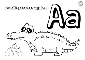 Vorschau - Mal- und Bastelvorlagen - ABC-Ausmalblätter (Englisch) ! - Seite 2