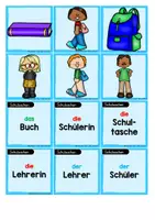 Vorschau - Spiele - Schulsachen - Lernspiele mit Kärtchen (DaF / DaZ) - Seite 3