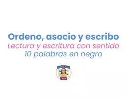 Vista previa - Hojas de trabajo - versión gratuita - ordeno- asocio-escribo - página 2