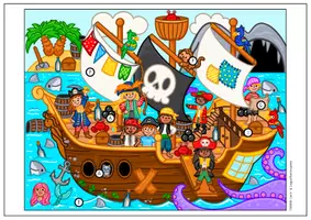 Vorschau - Stundenentwürfe - Klangbild Piratenschiff - Geräusche hören, erkennen & zuordnen | Musik | Fertige Musikstunde | DaZ Unterricht | Sachunterricht | Fertige Vertretungsstunde | Kreative Stunden - Seite 3