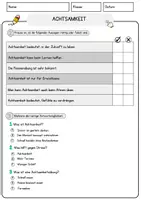 Vorschau - Arbeitsblätter - Achtsamkeit Arbeitsblätter mit Fragen + Lösungen Psychologie Lesetext - Seite 3