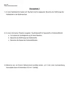 Vorschau - Arbeitsblätter - Arbeitsblatt: Chemisches Rechnen – Übungsblatt (bearbeitbar) - Deckblatt