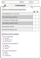 Vorschau - Arbeitsblätter - Cybermobbing Arbeitsblätter mit Fragen + Lösungen Psychologie Lesetext - Seite 2