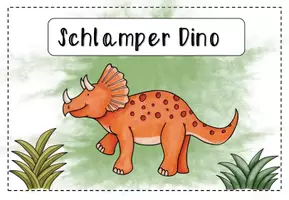 Vorschau - Merkblätter - Schlamperdino für vergessene Hausaufgaben - Seite 3